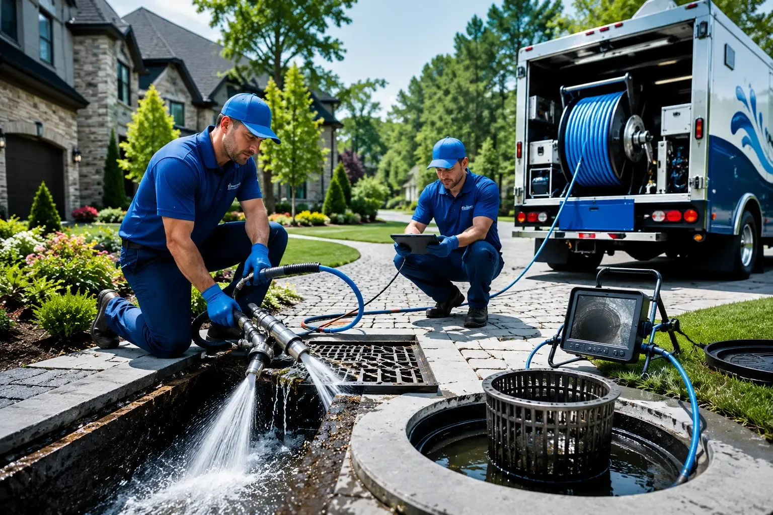 Local outdoor drain cleaning professionals in Lexington, OK