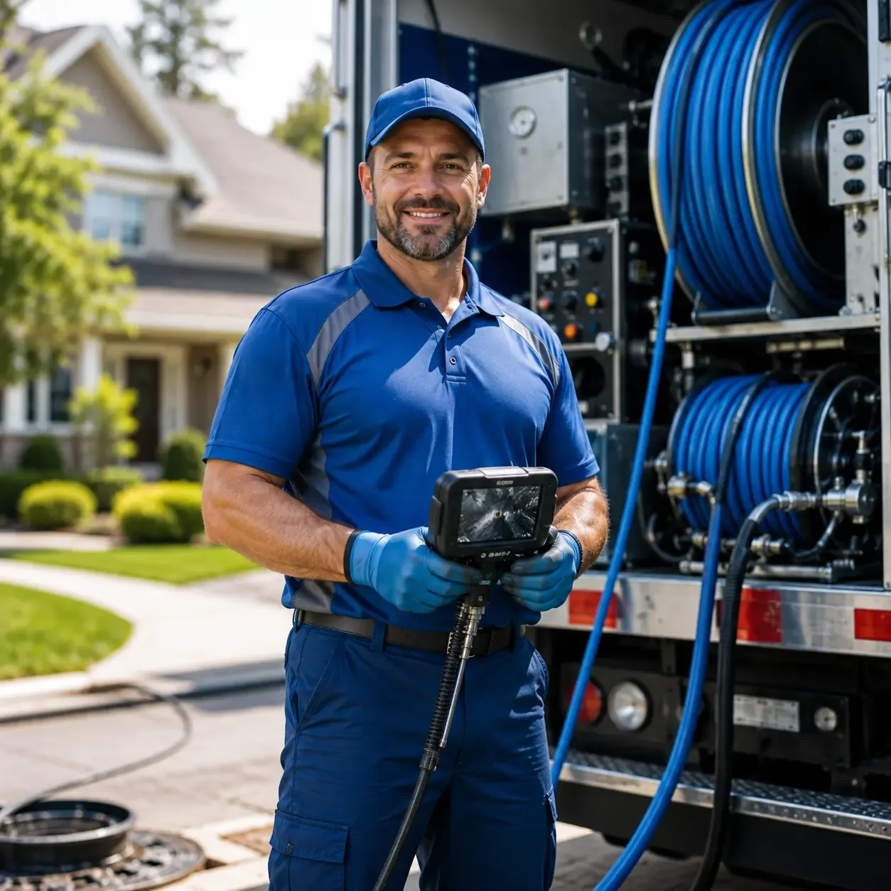 Local outdoor drain cleaning specialists in Lexington, OK